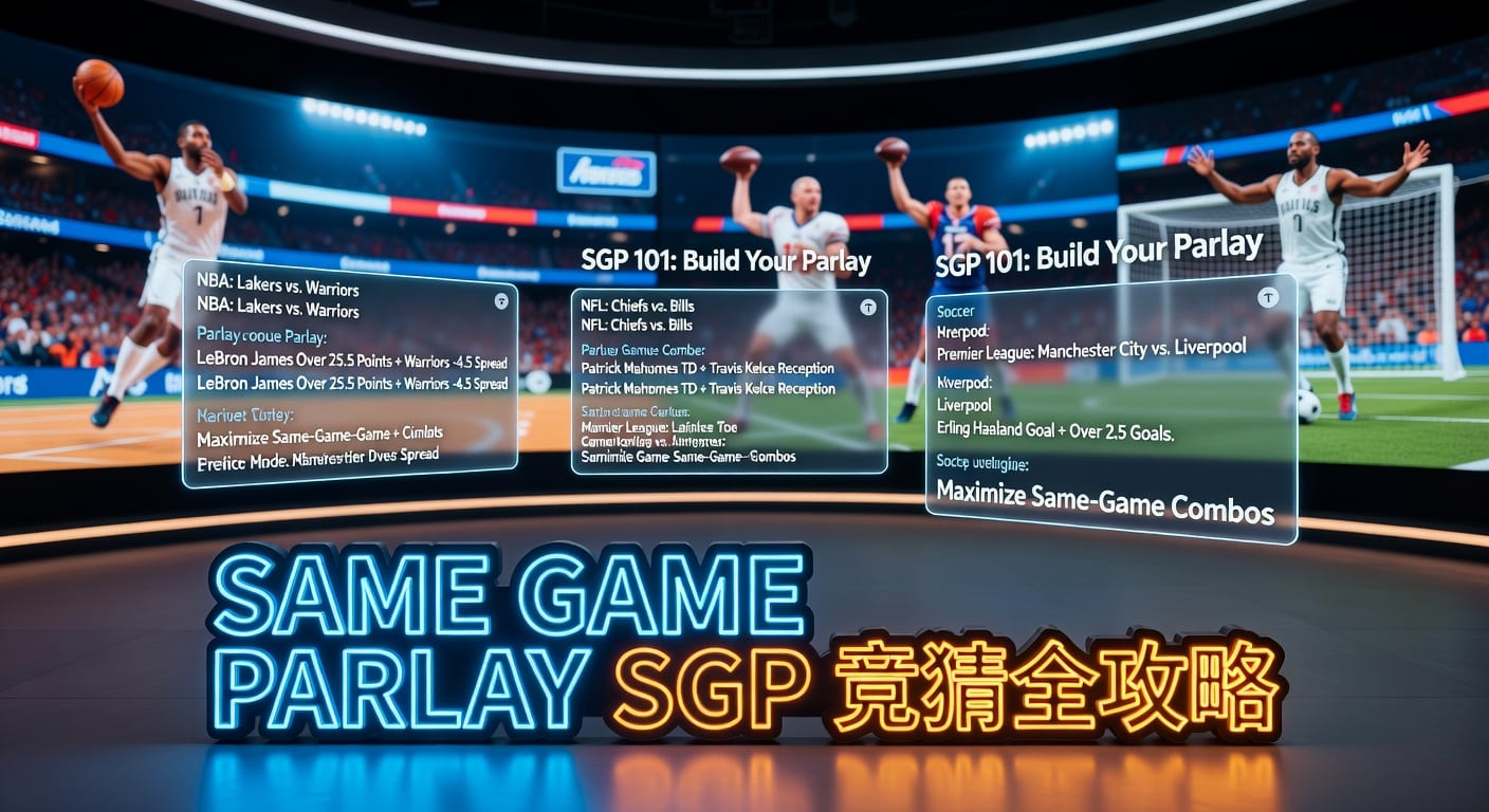 Same Game Parlay SGP：2026年世界杯投注一体化策略 | 串关王体育