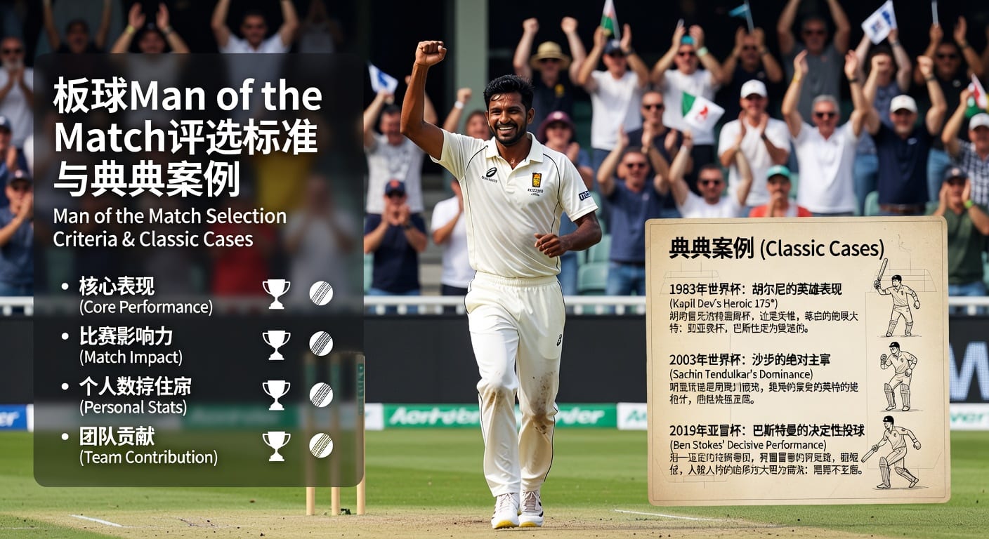 Man of the Match：2026年世界杯投注网解析最佳球员评选