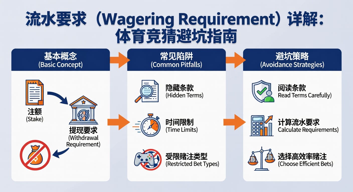 体育博彩流水要求 sports wagering requirement：资深玩家实战解析 2026