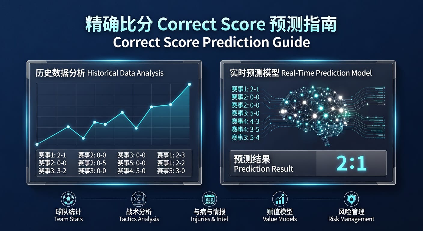 精确比分 correct score：波胆思路与判断